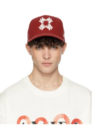 AMIRI Red MA Quad Canvas Cap