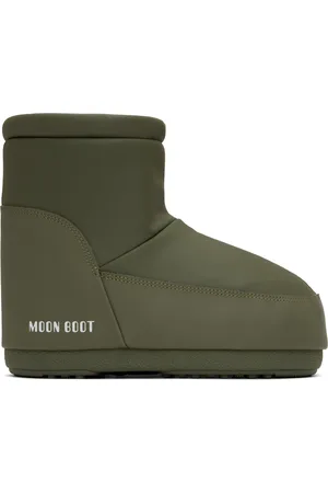 Moon Boot Khaki Icon Low Rubber Boots