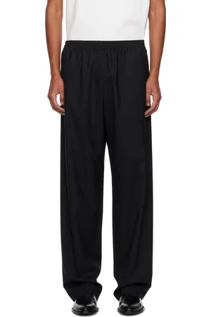 The Row Black Konan Trousers