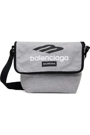 Balenciaga Gray Explorer Small Messenger Bag