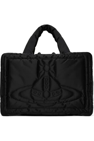 Vivienne Westwood Black Small Margaret Tote