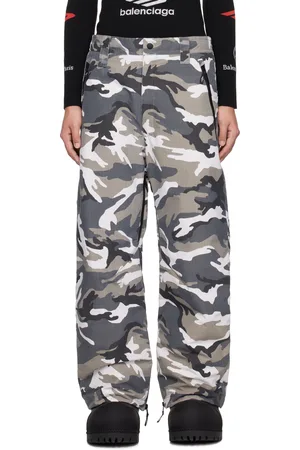 Balenciaga Gray Straight Ski Trousers
