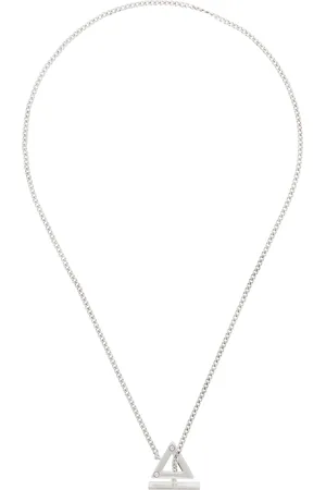 Bottega Veneta Silver Rivet Necklace