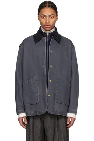 LE 17 SEPTEMBRE Knit Collar Field Jacket