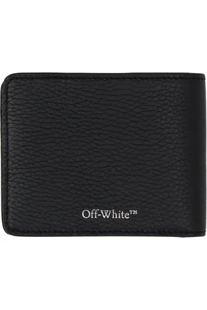 OFF-WHITE Black 3D Diag Bifold Wallet