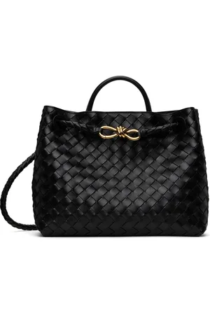 Bottega Veneta Black Andiamo Bag