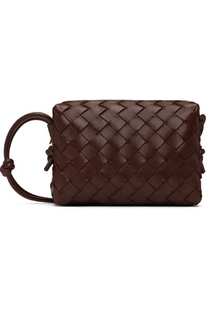 Bottega Veneta Brown Mini Loop Camera Bag