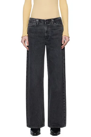 AGOLDE Black Lex Jeans