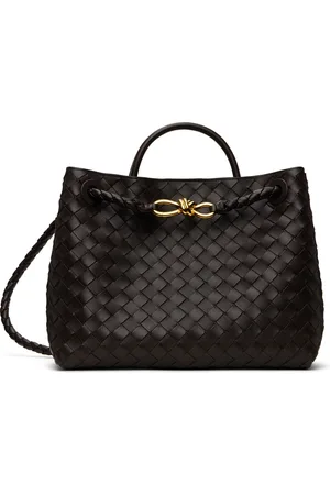 Bottega Veneta Brown Andiamo Bag