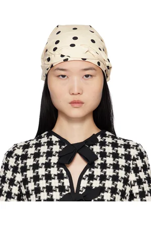 VALENTINO GARAVANI Off-White Polka Dot Bandana