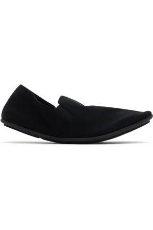 The Row Black Vincit Slippers