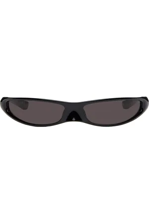 Balenciaga SSENSE Exclusive Black Avant Premier Thin Sunglasses