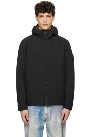 Stone Island Black Short Soft Shell Jacket
