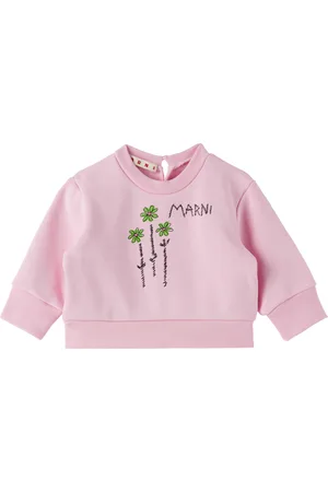 Marni Baby Pink Cotton Sweatshirt
