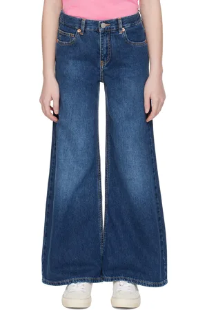 Maison Margiela Kids Blue 5-Pocket Jeans