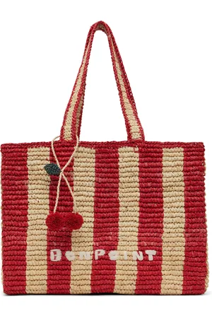 BONPOINT Kids Beige & Red Esma Tote