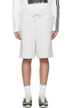 Y-3 Gray French Terry Shorts