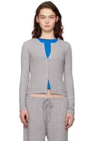 Leset Gray Lauren Classic Cardigan