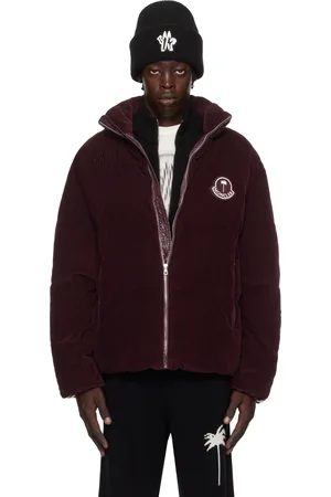 Moncler Moncler x Palm Angels Burgundy Abrolhos Down Jacket
