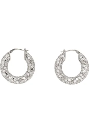Jil Sander Silver Hoop Earrings