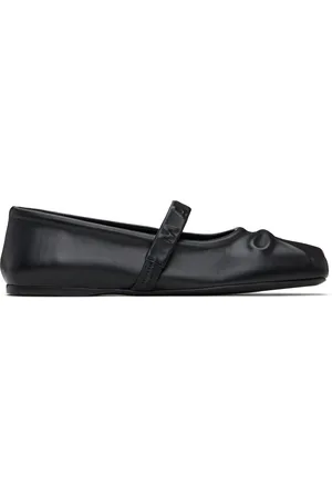 Marni Black Mary Jane Ballerina Flats