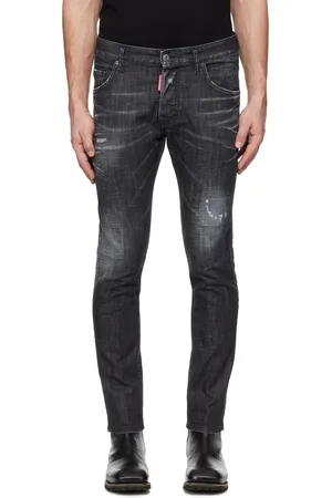Dsquared2 Black Easy Wash Skater Jeans