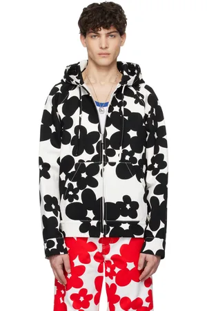Marni Black & White Dillies Print Jacket