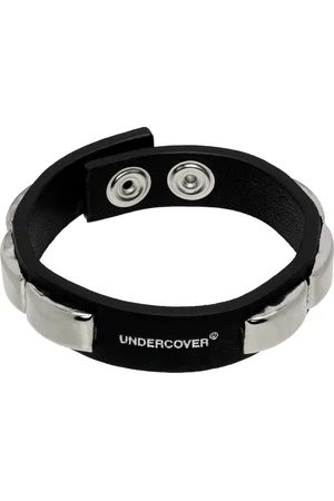 UNDERCOVER Silver Stud Leather Bracelet