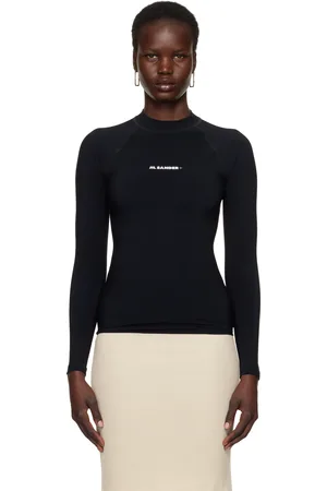 Jil Sander Black Surf Swim Top