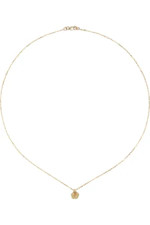 Bernard James Gold FLORA Hellebore Necklace