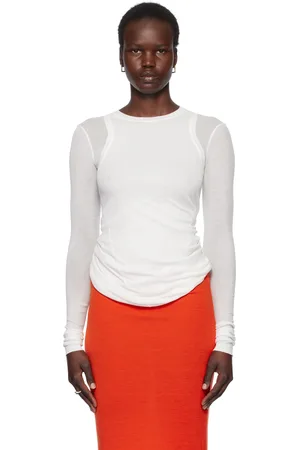 Jil Sander White Crewneck T-shirt