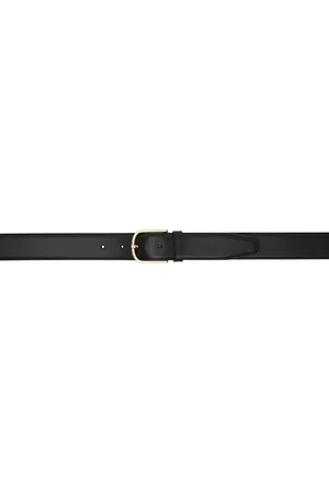 Totême Black Wide Belt