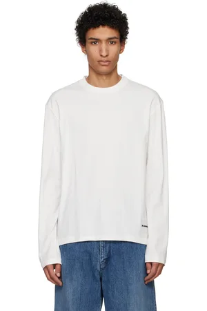 Jil Sander Three-Pack Multicolor Long-Sleeved T-shirts