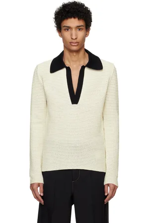 Jil Sander Beige Cotton Polo