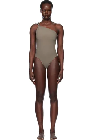 Rick Owens Gray Hollywood Hydra Swimsuit