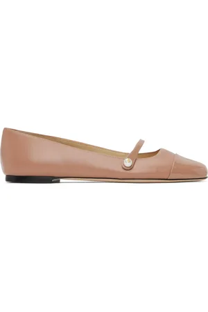 Jimmy Choo Pink Elisa Ballerina Flats