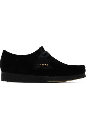 Clarks Black Wallabee Derbys