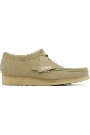 Clarks Taupe Wallabee Derbys