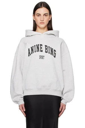 ANINE BING Gray Harvey Hoodie