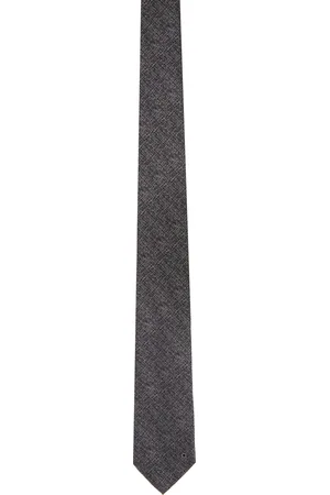 Salvatore Ferragamo Gray Jacquard Tie