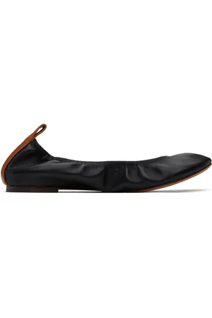 Lanvin Leather Ballerina Flats