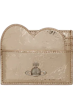 Vivienne Westwood Gold Heart Card Holder