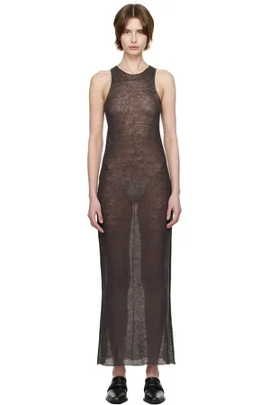 GABRIELA COLL GARMENTS Grey No.303 Maxi Dress