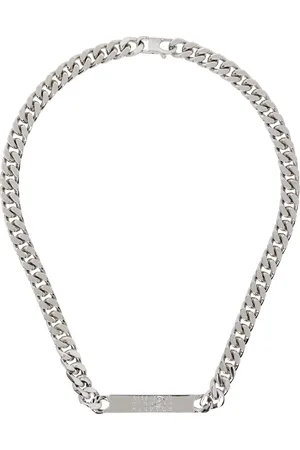 Maison Margiela Silver Classic Chain Necklace