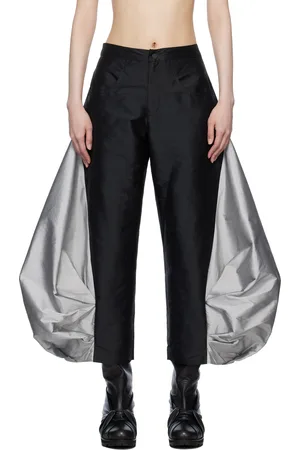 Paula Canovas Del Vas Black Boletus Trousers