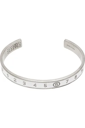 Maison Margiela Silver & White Numeric Bracelet