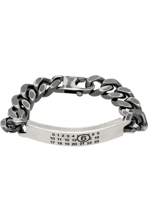 Maison Margiela Silver Classic Chain Bracelet
