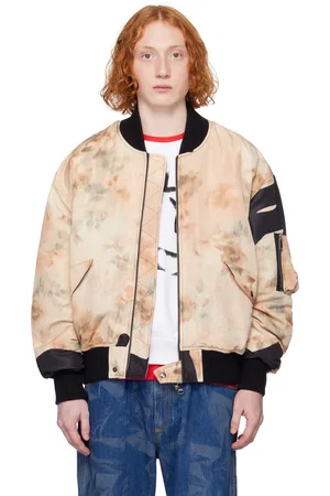 Vivienne Westwood Beige Bernardo Bomber Jacket