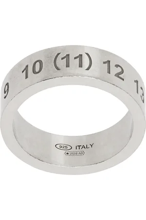 Maison Margiela Silver Number Reference Ring