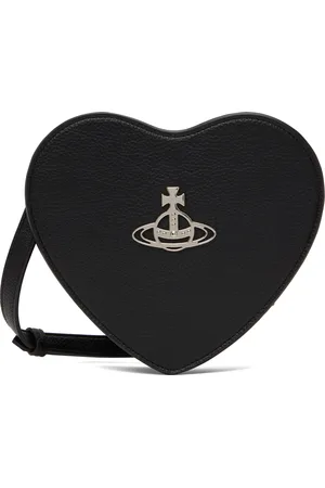 Vivienne Westwood Black Louise Heart Crossbody